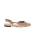 H&M 100% Leather Tan Flats Size EU 41 - photo 1