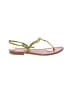 Il Sandalo 100% Leather Green Sandals Size EU 37 - photo 1