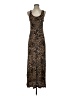 Forever 21 Animal Print Brown Casual Dress Size S - photo 1