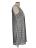 Ecru 100% Polyester Metallic Silver Casual Dress Size L - photo 4