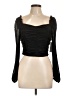 Kirious Black Long Sleeve Top Size L - photo 1