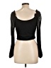 Kirious Black Long Sleeve Top Size L - photo 2