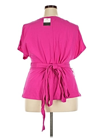 ELOQUII Elements Short Sleeve Top (view 2)