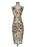 Lulus Metallic Tan Cocktail Dress Size S - photo 1