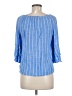 Alyx Blue 3/4 Sleeve Blouse Size M - photo 2