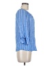 Alyx Blue 3/4 Sleeve Blouse Size M - photo 4