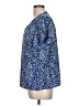 Shein 100% Polyester Polka Dots Blue Short Sleeve T-Shirt Size 12 - photo 5