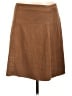 Max Studio 100% Polyester Solid Brown Casual Skirt Size L - photo 1