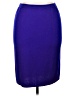 St. John Solid Purple Formal Skirt Size 14 - photo 1