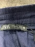 Zara Solid Blue Athletic Shorts Size S - photo 3