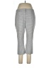 Theory Houndstooth Gray Casual Pants Size 10 - photo 1