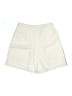 Forever 21 100% Polyester Solid Ivory Shorts Size L - photo 2