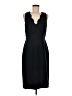 J.Crew 100% Polyester Solid Black Cocktail Dress Size 8 (tall) - photo 1