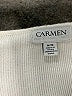 Carmen Carmen Marc Valvo Ivory Pullover Sweater Size M - photo 7