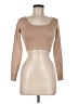 Derek Heart Tan Long Sleeve Top Size M - photo 1