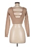 Derek Heart Tan Long Sleeve Top Size M - photo 2