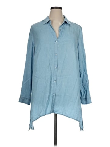 Zac & Rachel 3/4 Sleeve Button-Down Shirt (view 1)