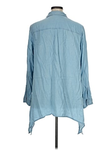 Zac & Rachel 3/4 Sleeve Button-Down Shirt (view 2)