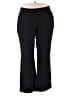 Rafaella Solid Black Dress Pants Size 18 - photo 1