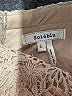 Soieblu 100% Polyester Hearts Tan Cocktail Dress Size L - photo 4