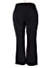 Rafaella Solid Black Dress Pants Size 18 - photo 2