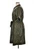 Zapelle 100% Polyester Green Trenchcoat Size XL - photo 5