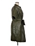 Zapelle 100% Polyester Green Trenchcoat Size XL - photo 4