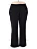 Rafaella Solid Black Casual Pants Size 18 - photo 1