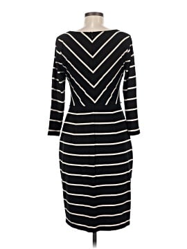 white and black market dresses White House Black Market - Strapless Floral Black & White Maxi Dress - Size 0