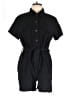 Matty M Solid Black Romper Size XL - photo 1
