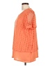 Blair Orange Short Sleeve Blouse Size L - photo 5