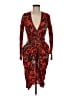 ETRO Red Cocktail Dress Size EU (IT) 44 / US 8 - photo 1
