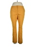Worthington Solid Gold Yellow Casual Pants Size 16 - photo 1