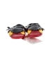 Assorted Brands 100% Leather Color Block Red Booties Size 1 (baby) - photo 2