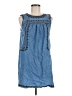 Ecote 100% Lyocell Blue Casual Dress Size S - photo 1