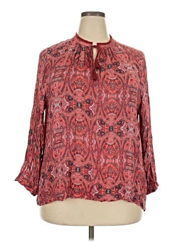 Lucky Brand Long Sleeve Blouse (view 1)