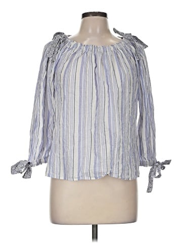La Vie Rebecca Taylor 3/4 Sleeve Blouse (view 1)