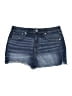 No Boundaries Blue Denim Shorts Size 15 - photo 1