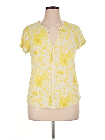 Pilcro Short Sleeve Blouse (view 1)