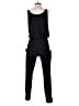 Eberjey 100% Cotton Solid Black Jumpsuit Size S - photo 2
