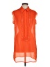 Bebe Orange Casual Dress Size 10 - photo 1