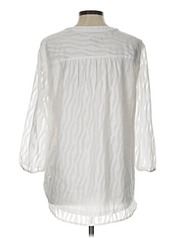 Jones New York Long Sleeve Blouse (view 2)