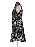 Ivanka Trump 100% Polyester Print Blue Cocktail Dress Size 10 - photo 5