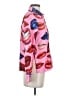 Assorted Brands Print Pink Long Sleeve Blouse Size S - photo 4
