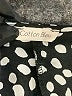 Cotton Bleu Black Short Sleeve Blouse Size S - photo 7