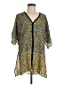 Zara Basic Green Short Sleeve Blouse Size M - photo 1