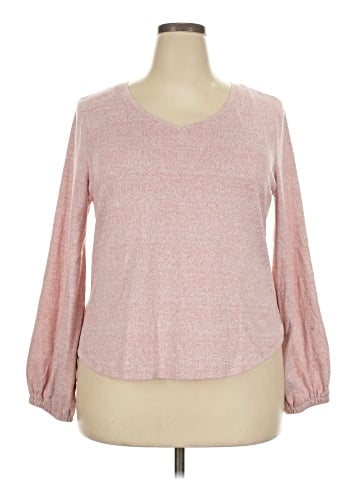 Simply Vera Vera Wang 3/4 Sleeve T-Shirt (view 1)