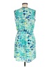 Apt. 9 100% Polyester Print Blue Casual Dress Size M - photo 2