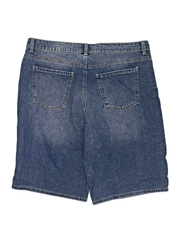 Blue Asphalt Denim Shorts (view 2)