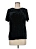 14th & Union Black Short Sleeve Top Size M - photo 1